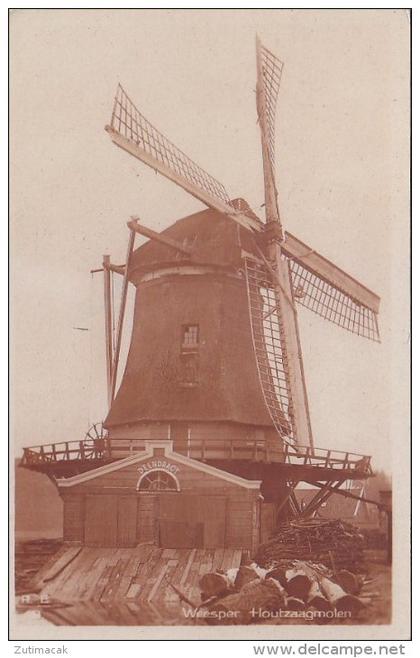 Weesp - Houtzaagmolen - Windmill Mill Moulin Muhle Molen