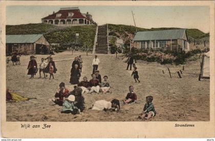 CPA WIJK AAN ZEE Strandleven NETHERLANDS (713776)