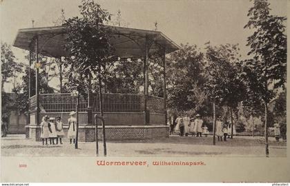 Wormerveer // Wilhelminapark - Muziekkoepel ca 1900