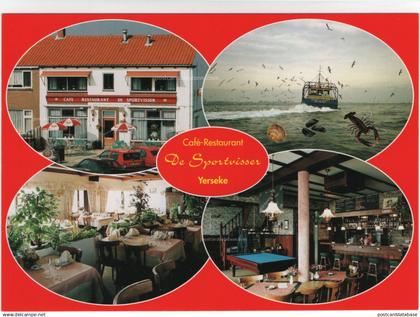 Café-Restaurant De Sportvisser - Yerseke - & restaurant, fishing boat, seafood, bar, old cars