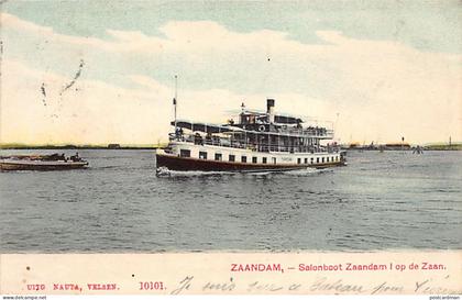 Nederland - ZAANDAM (NH) Salonboot Zaandam I op de Zaan