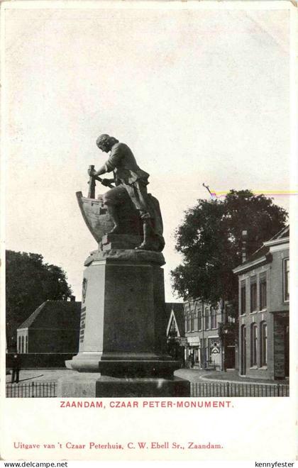 Zaandam - Czaar Perter Monument