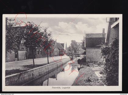 Zaandijk - Lagedijk - postkaart