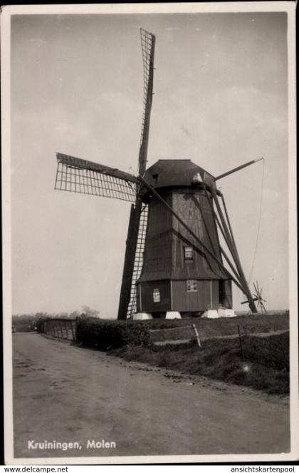 CPA Kruiningen Zeeland, Molen, Windmühle