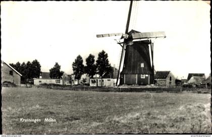 CPA Kruiningen Zeeland Niederlande, Molen