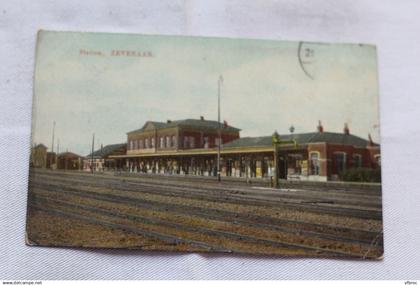 Cpa 1913, Zevenaar, station, Pays Bas