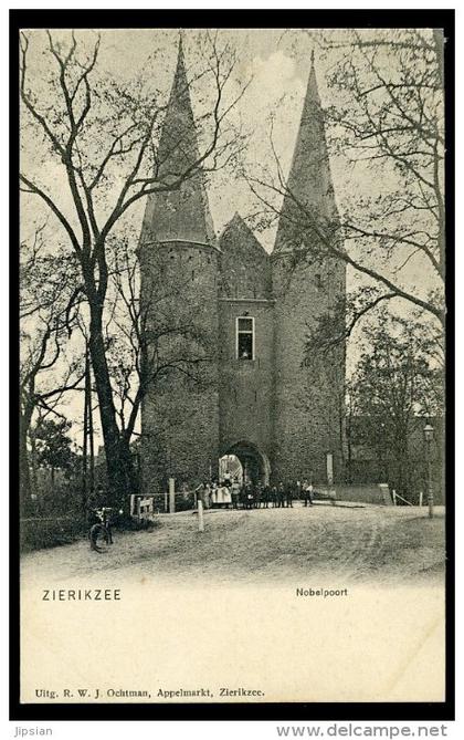 cpa  des Pays Bas Zeeland -- Zierikzee Nobelpoort      SEPT11