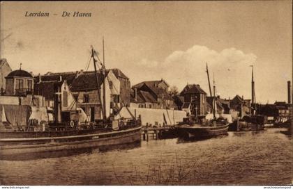 CPA Leerdam Südholland, Hafenpartie