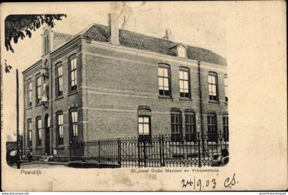 CPA Poeldijk Südholland, St. Jozef Oude Mannen en Vrouwenhuis