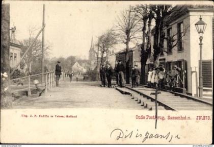 CPA Sassenheim Südholland, Oude Postbrug