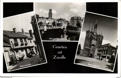 Pays Bas CPA Groeten uit Zwolle Waterstraat Sassenpoort