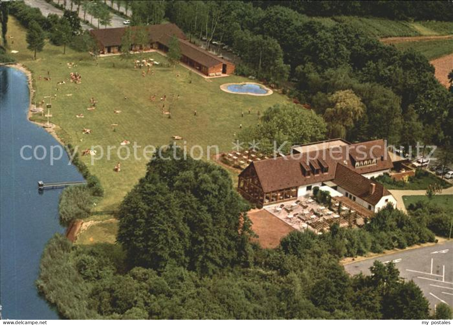 Nettetal Fliegeraufnahme Hinsbeck Krickenbecker See