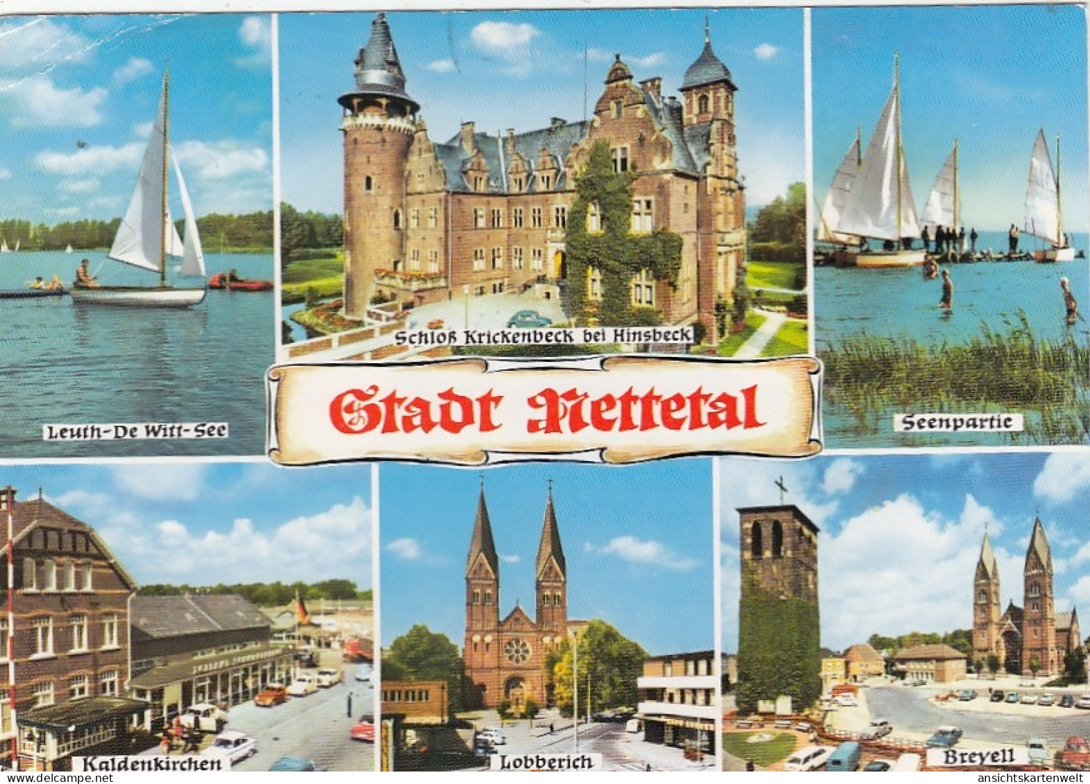 Nettetal, Mehrbildkarte gl1985 #G6576