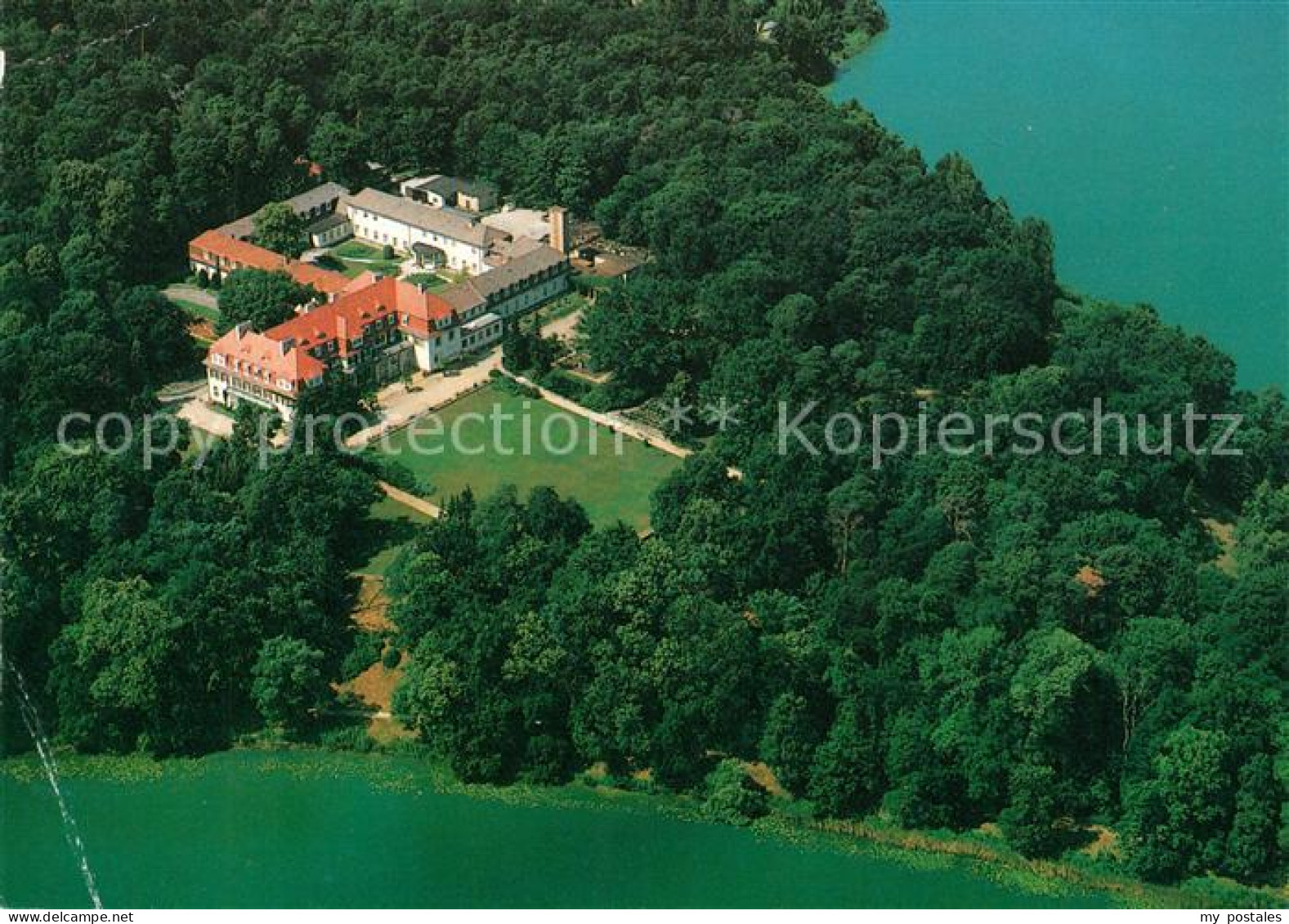 Neu Fahrland Fliegeraufnahme Heinrich Heine Klinik