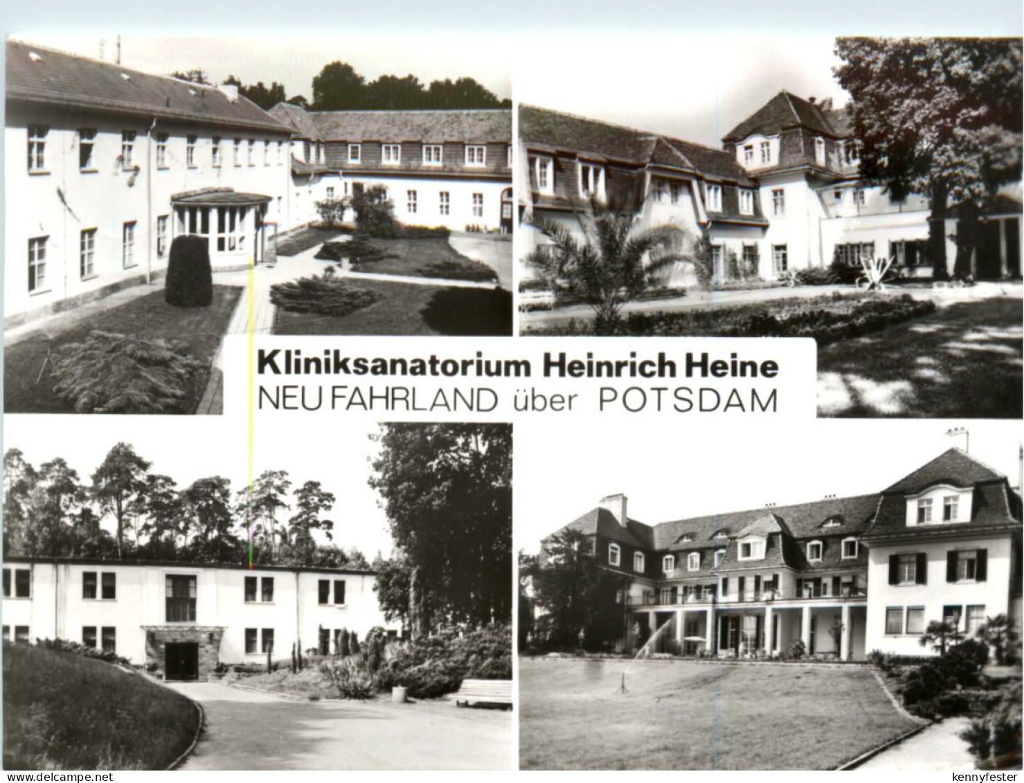 Neu Fahrland über Potsdam, Sanatorium Heinrich Heine, div.Bilder