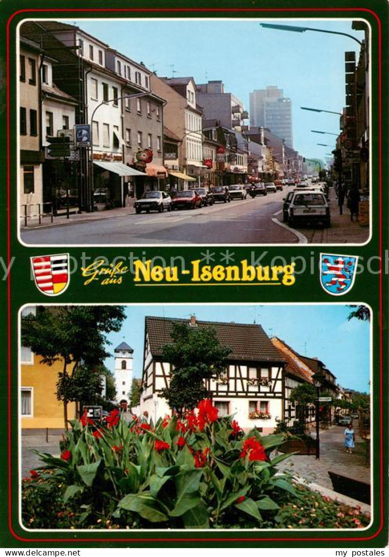 Neu-Isenburg Strassenpartien Fachwerkhaus