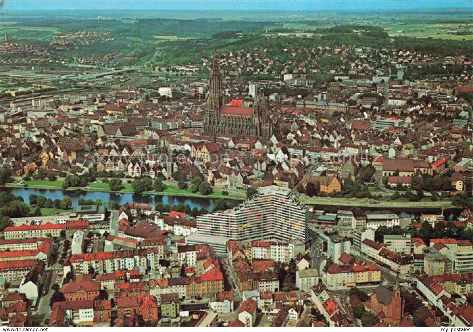 NEU-ULM Bayern Fliegeraufnahme