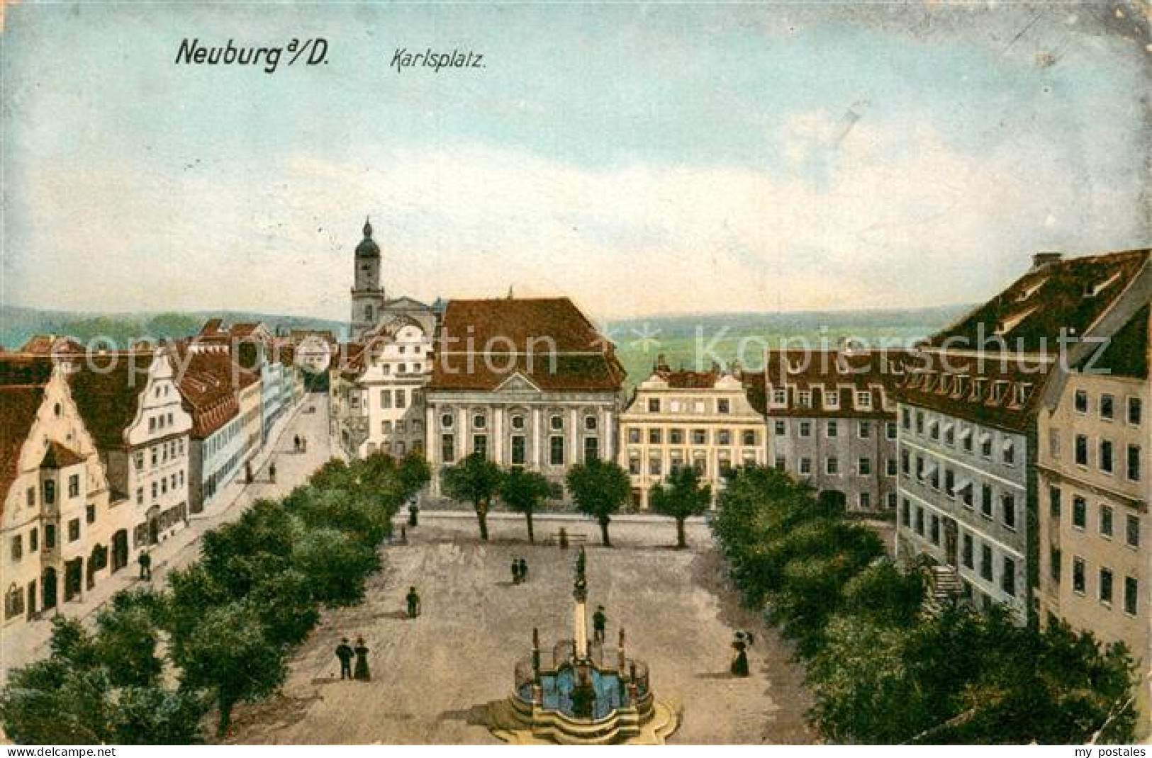 Neuburg  Donau Karlsplatz