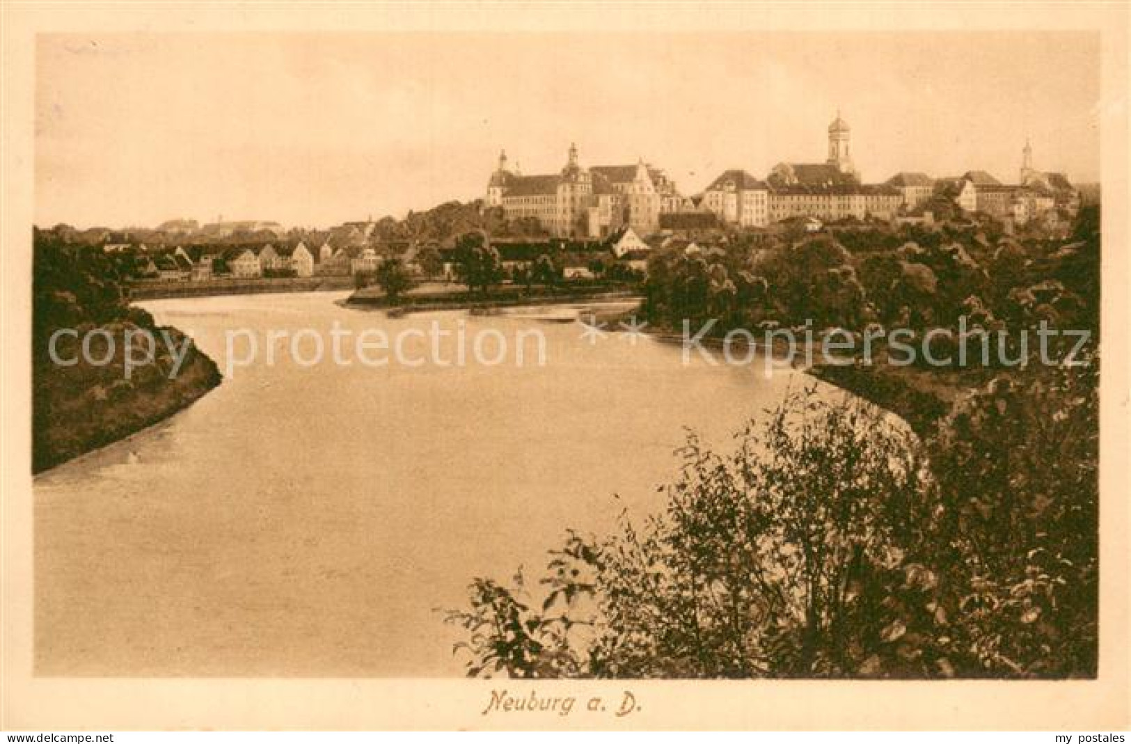 Neuburg  Donau Panorama