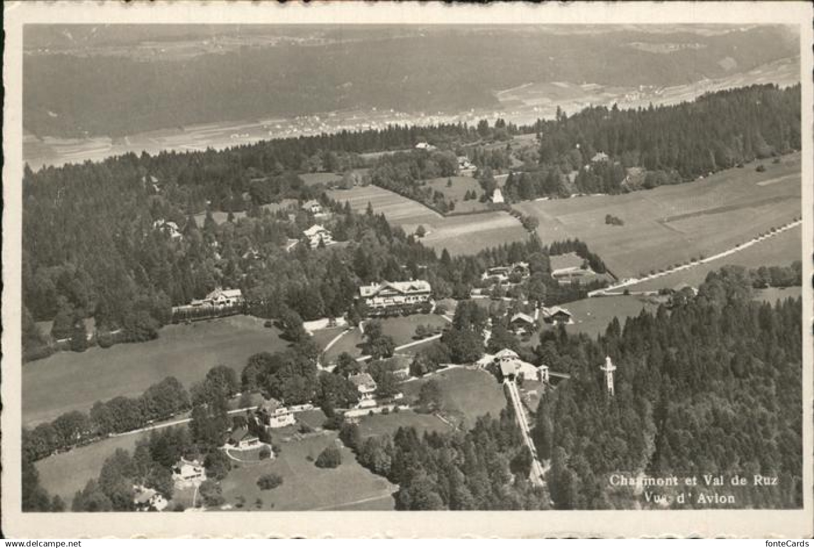 Neuchatel NE Chaumont et Val de Ruz vue aerienne