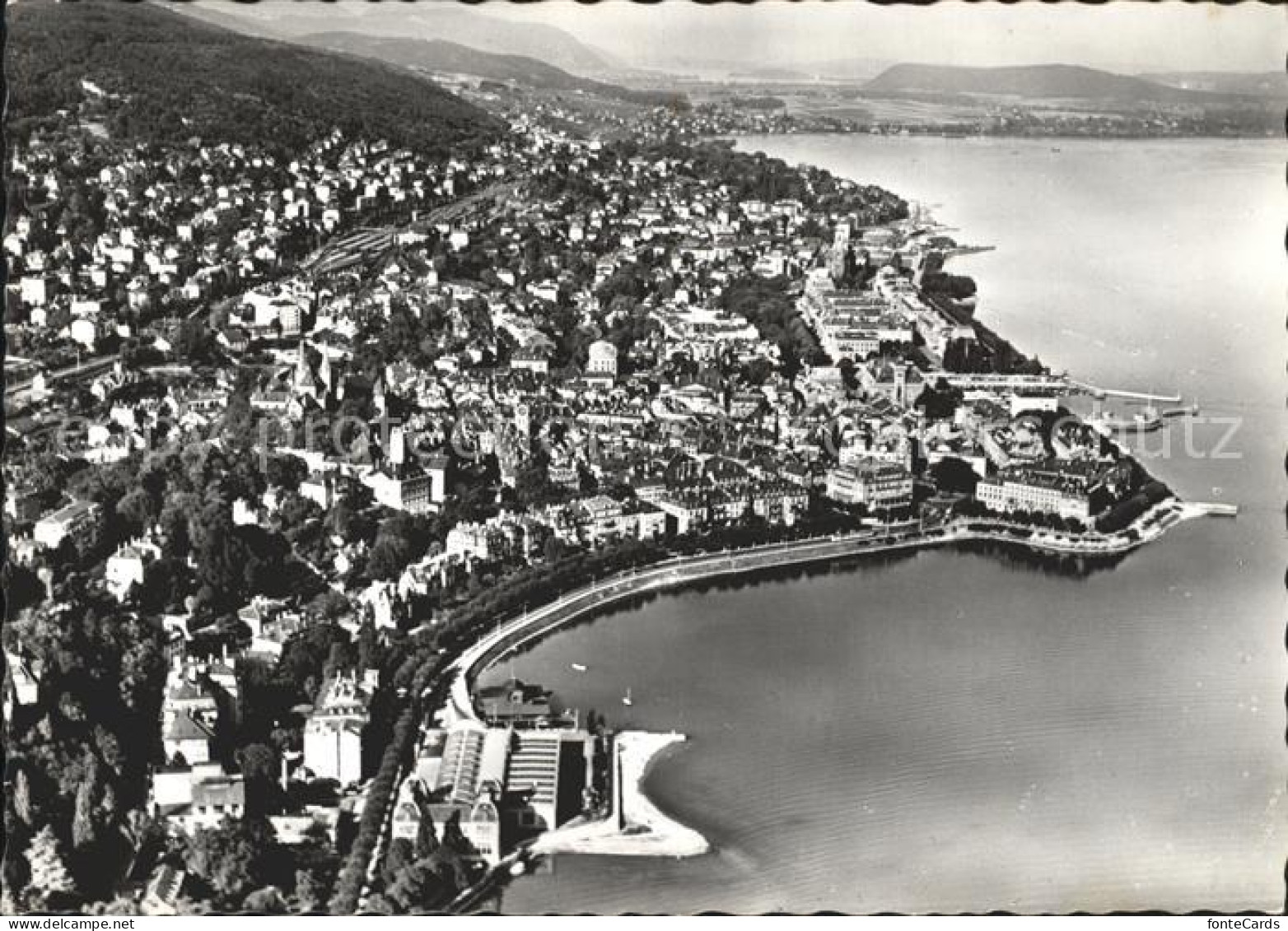 Neuchatel NE Fliegeraufnahme