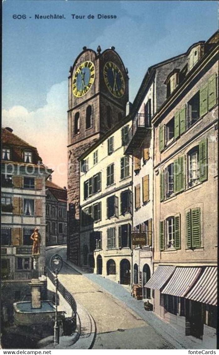 Neuchatel NE Tour de Diesse Fontaine