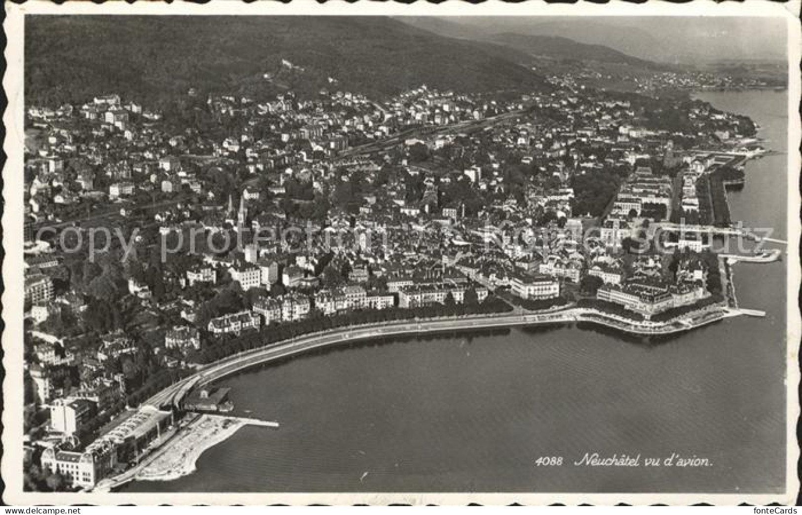 Neuchatel NE vu d avion