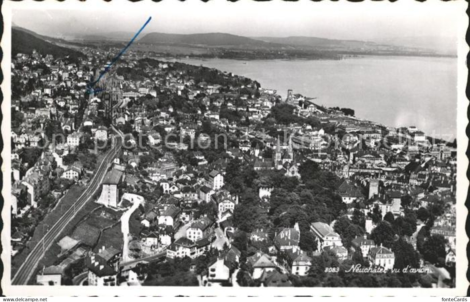 Neuchatel NE Vu d avion