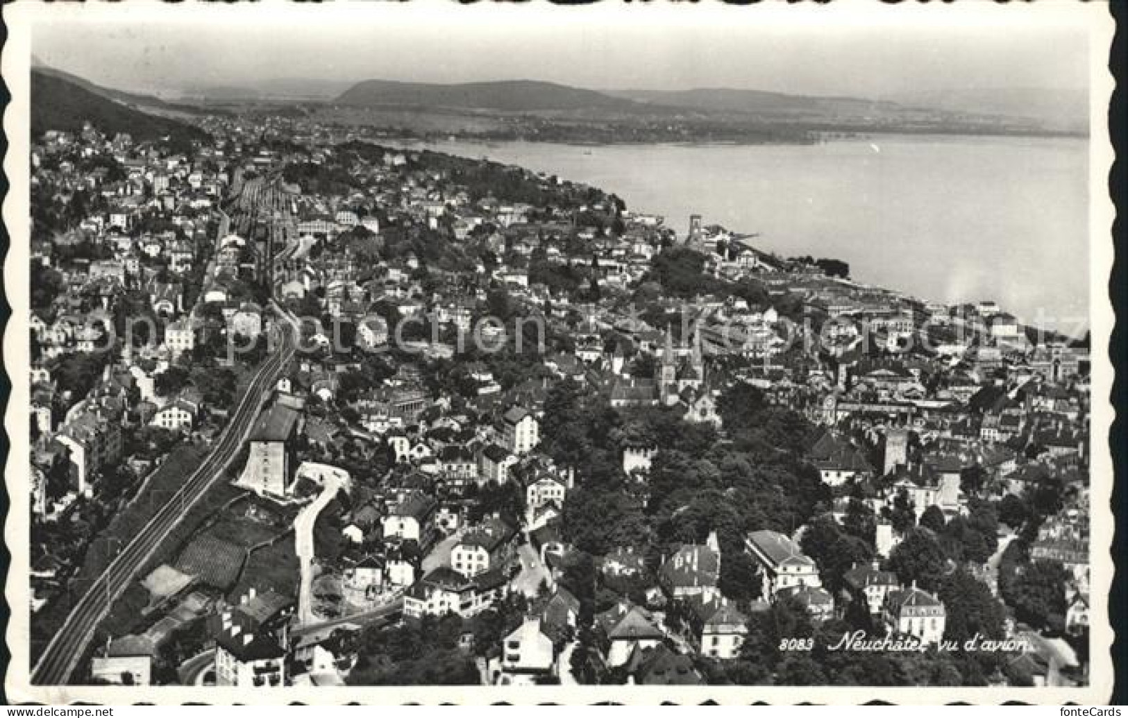 Neuchatel NE Vu d avion