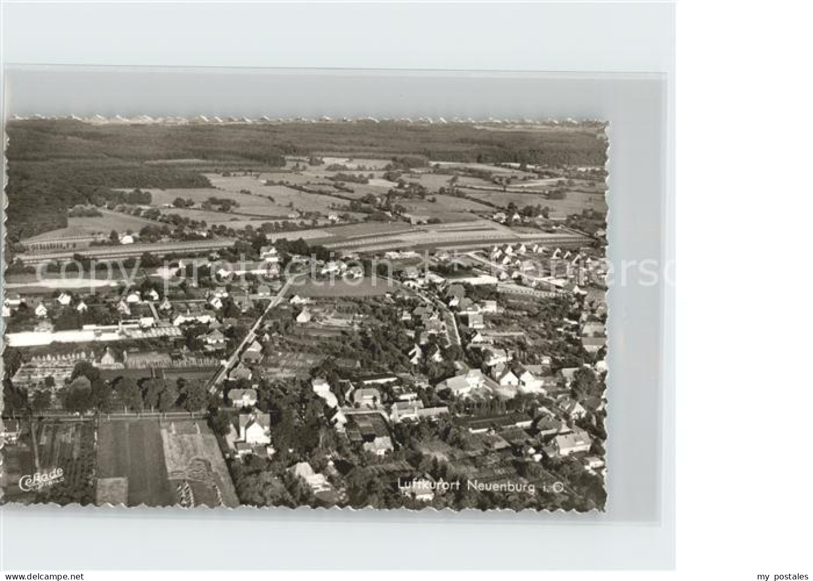 Neuenburg Friesland Fliegeraufnahme