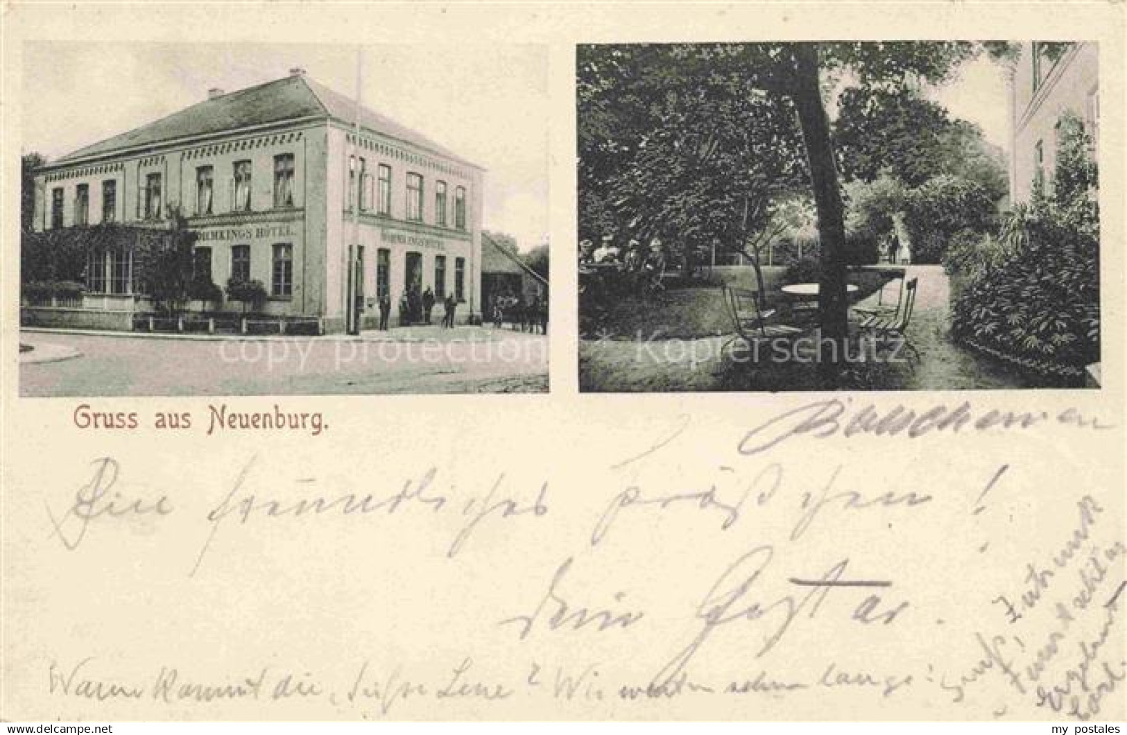 Neuenburg Oldenburg Zetel Friesland Moehmking's Hotel Garten