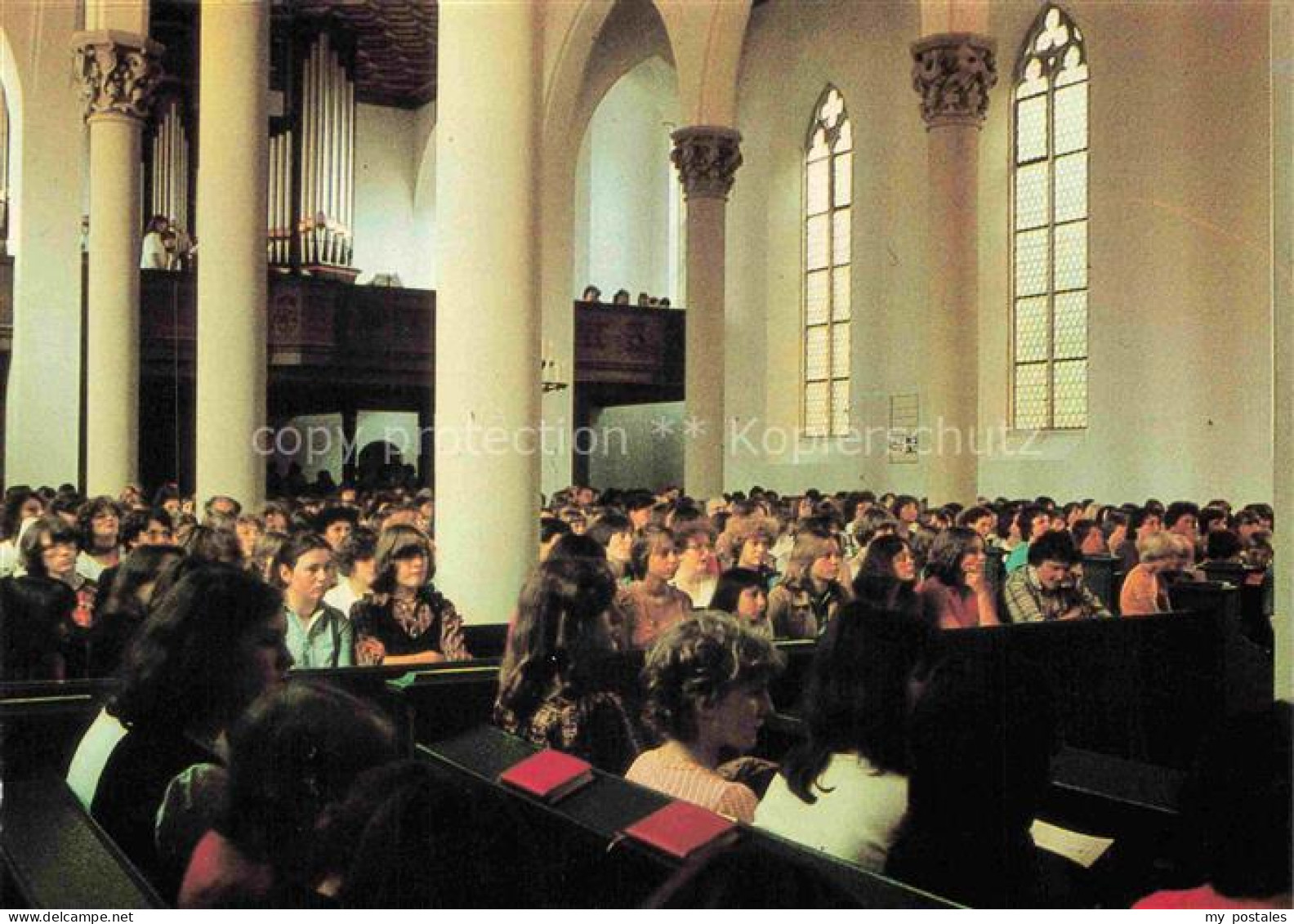 Neuendettelsau ANSBACH Bayern Laurentiuskirche Schulgottesdienst Orgel Kirchenba