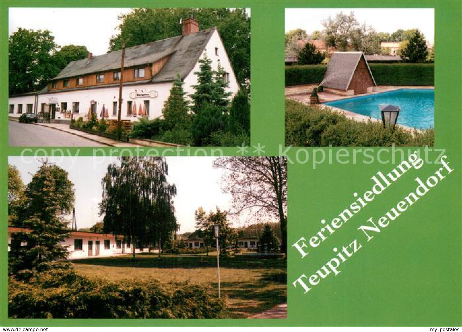 Neuendorf Teupitz Feriensiedlung Swimming Pool