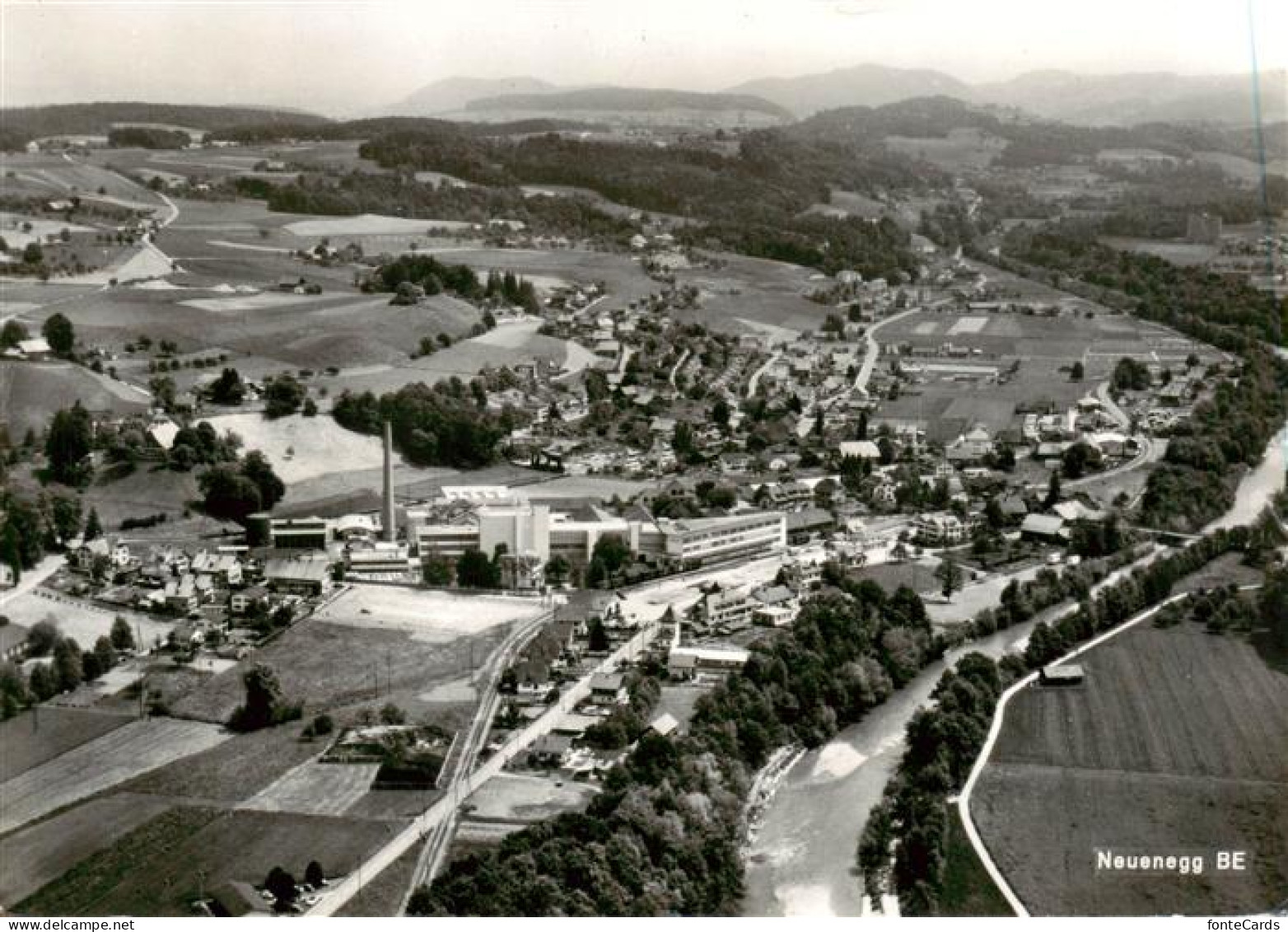Neuenegg BE Fliegeraufnahme