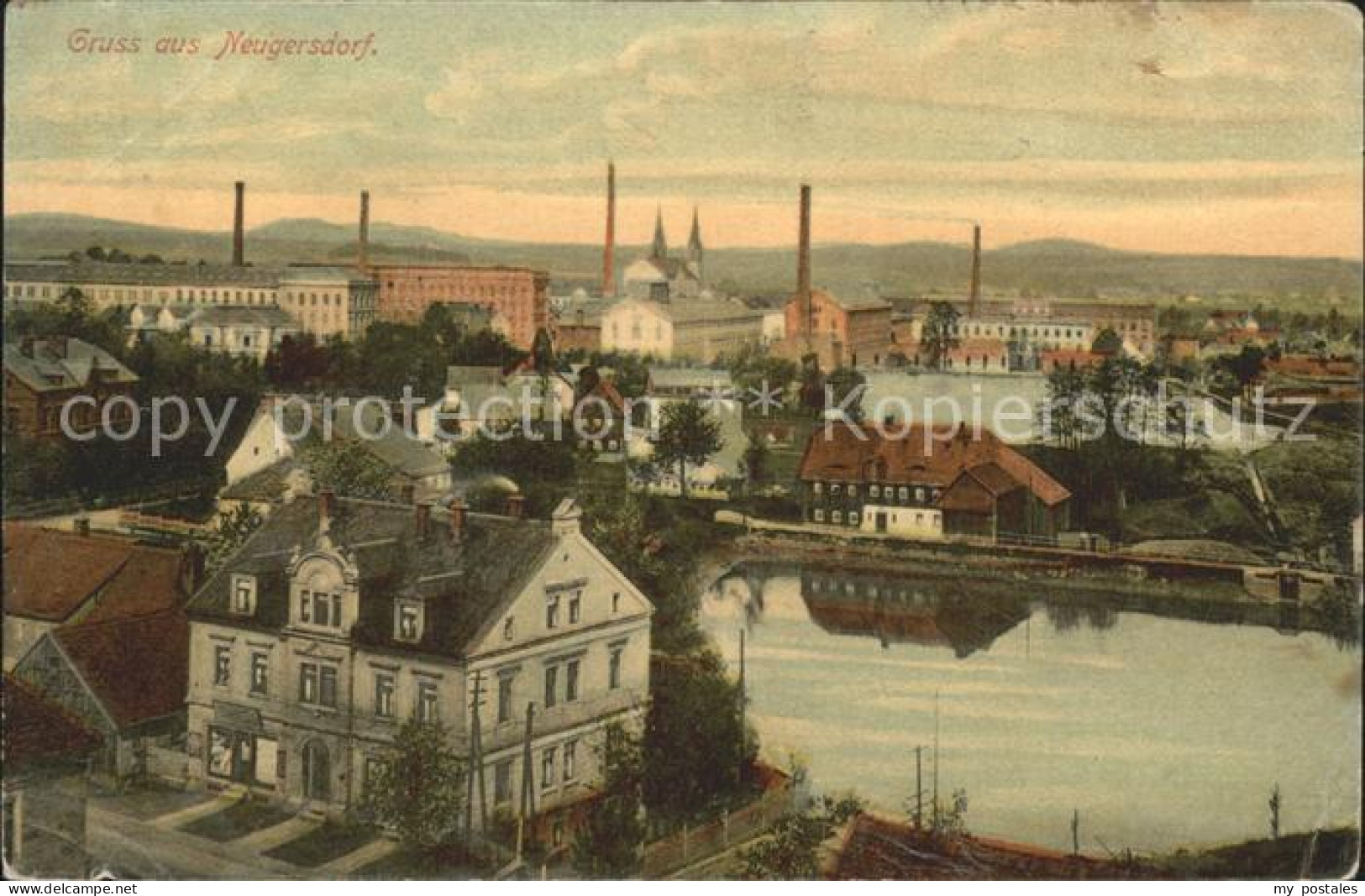 Neugersdorf Sachsen Gesamtansicht