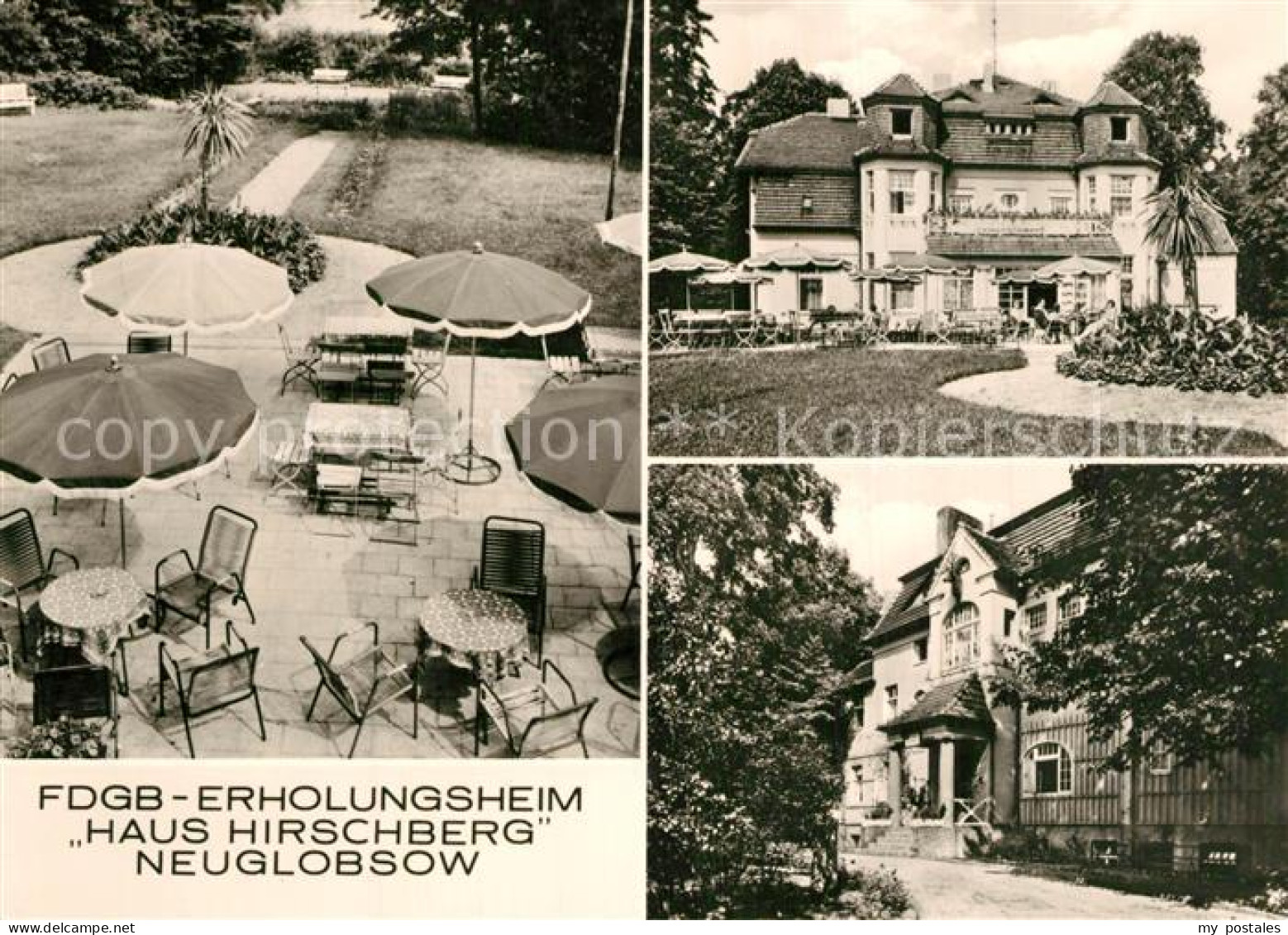 Neuglobsow FDGB Erholungsheim Haus Hirschberg