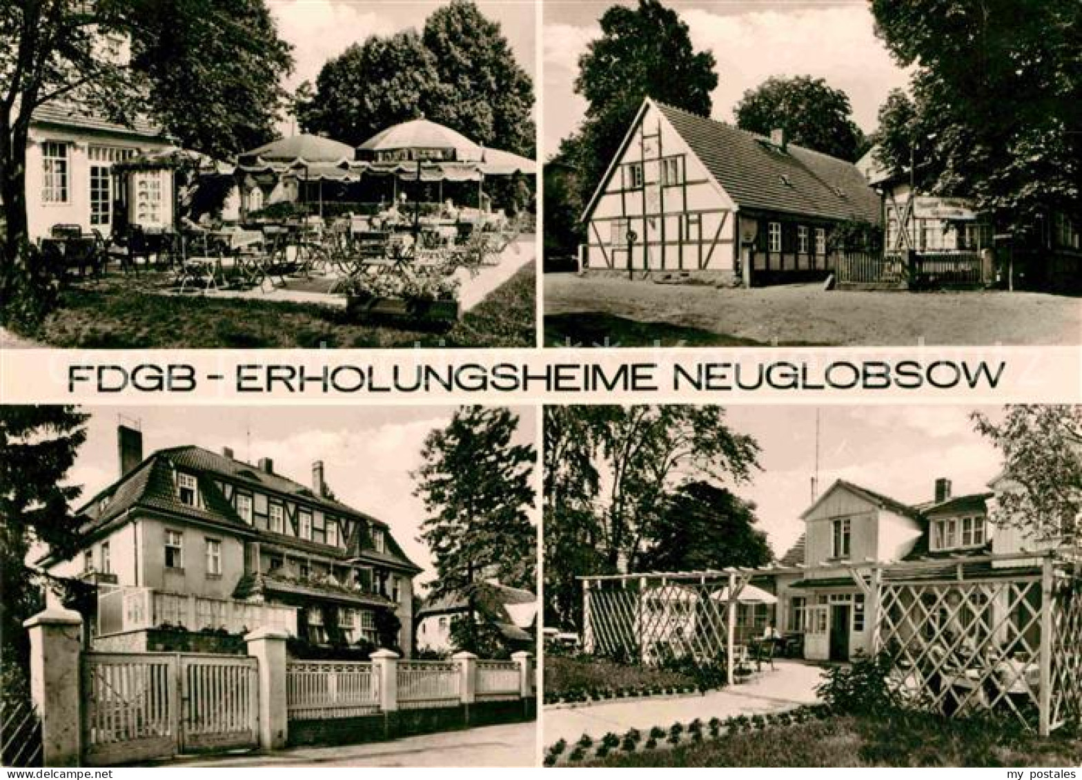 Neuglobsow FDGB Erholungsheime