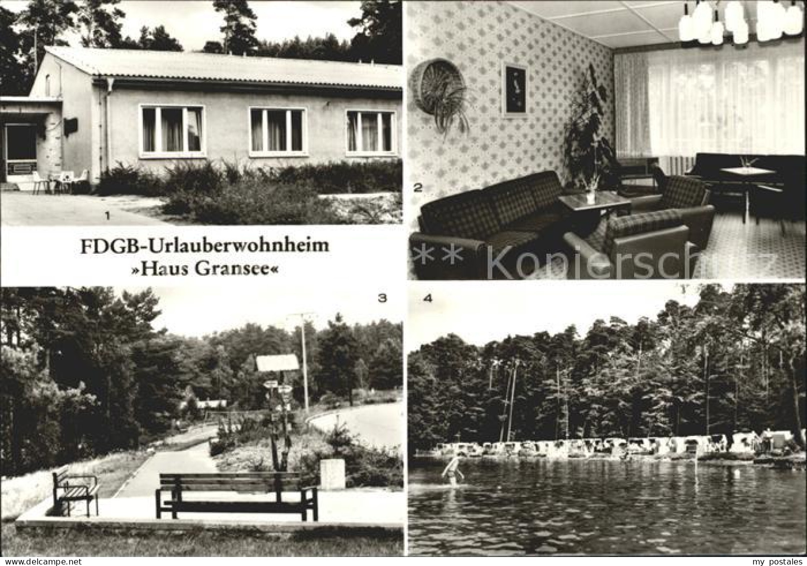 Neuglobsow FDGB Urlauberwohnheim Haus Gransee