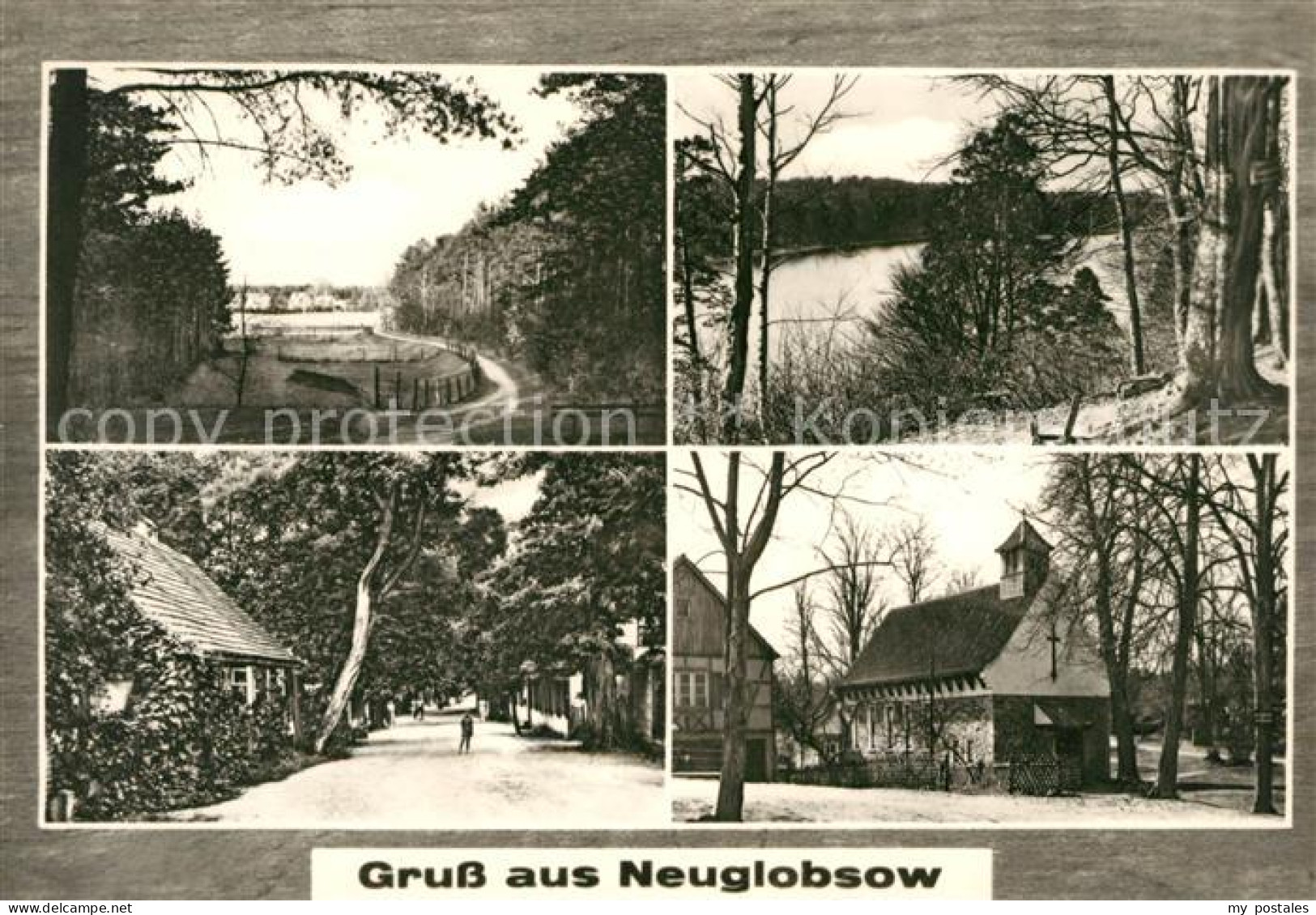 Neuglobsow Kirche Panoramen