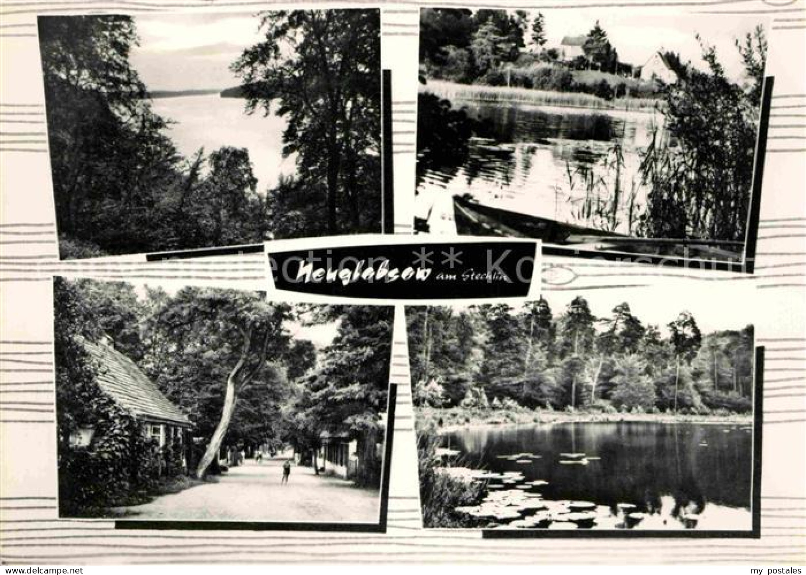 Neuglobsow Partien am Stechlinsee