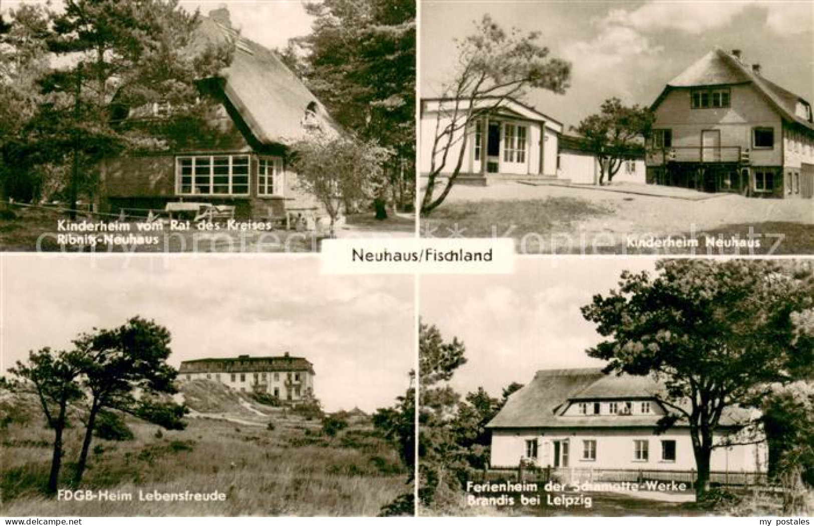 Neuhaus Dierhagen Kinderheim Ribnitz Neuhaus Kinderheim Neuhaus FDGB Heim Lebens