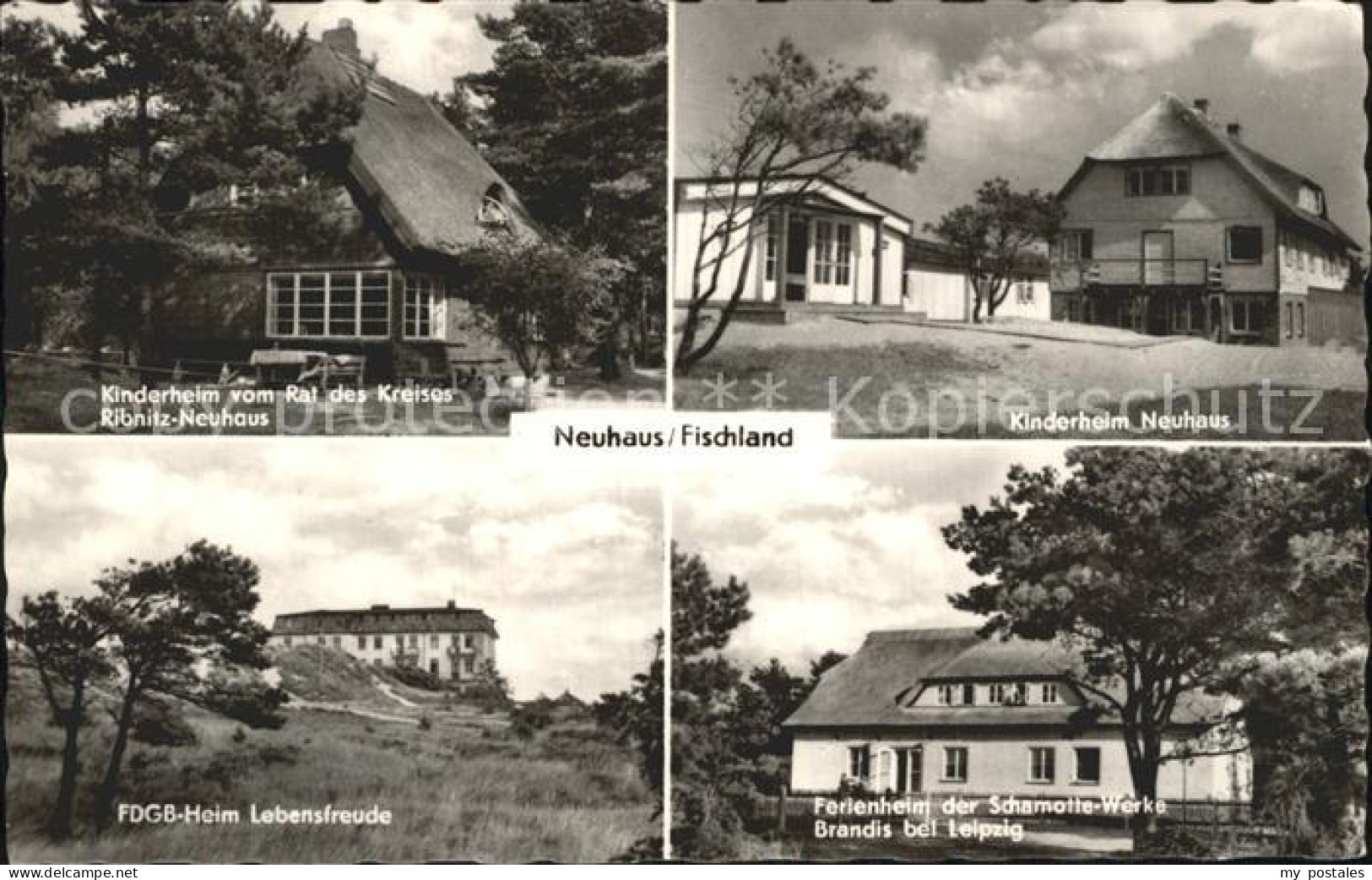 Neuhaus Dierhagen Neuhaus Fischland Kinderheim Heim Lebensfreunde Schamotte-Werk