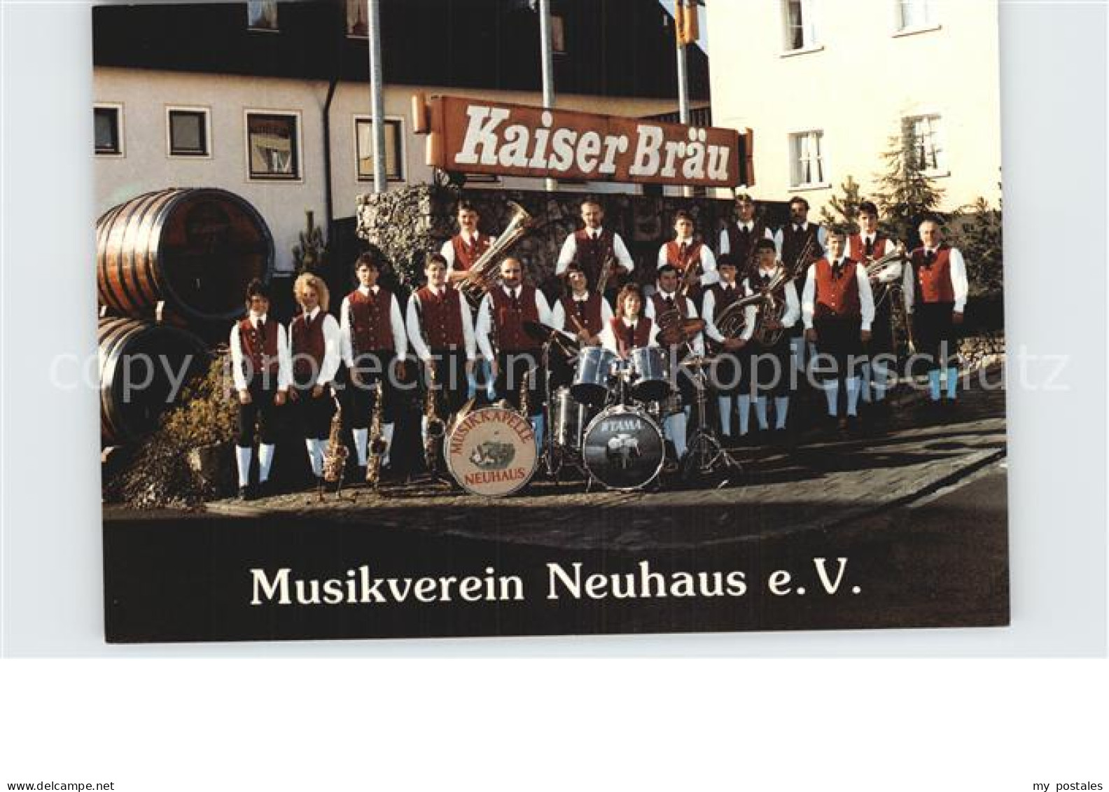 Neuhaus Pegnitz Musikverein Neuhaus eV Kaiserbraeu Gaststaette