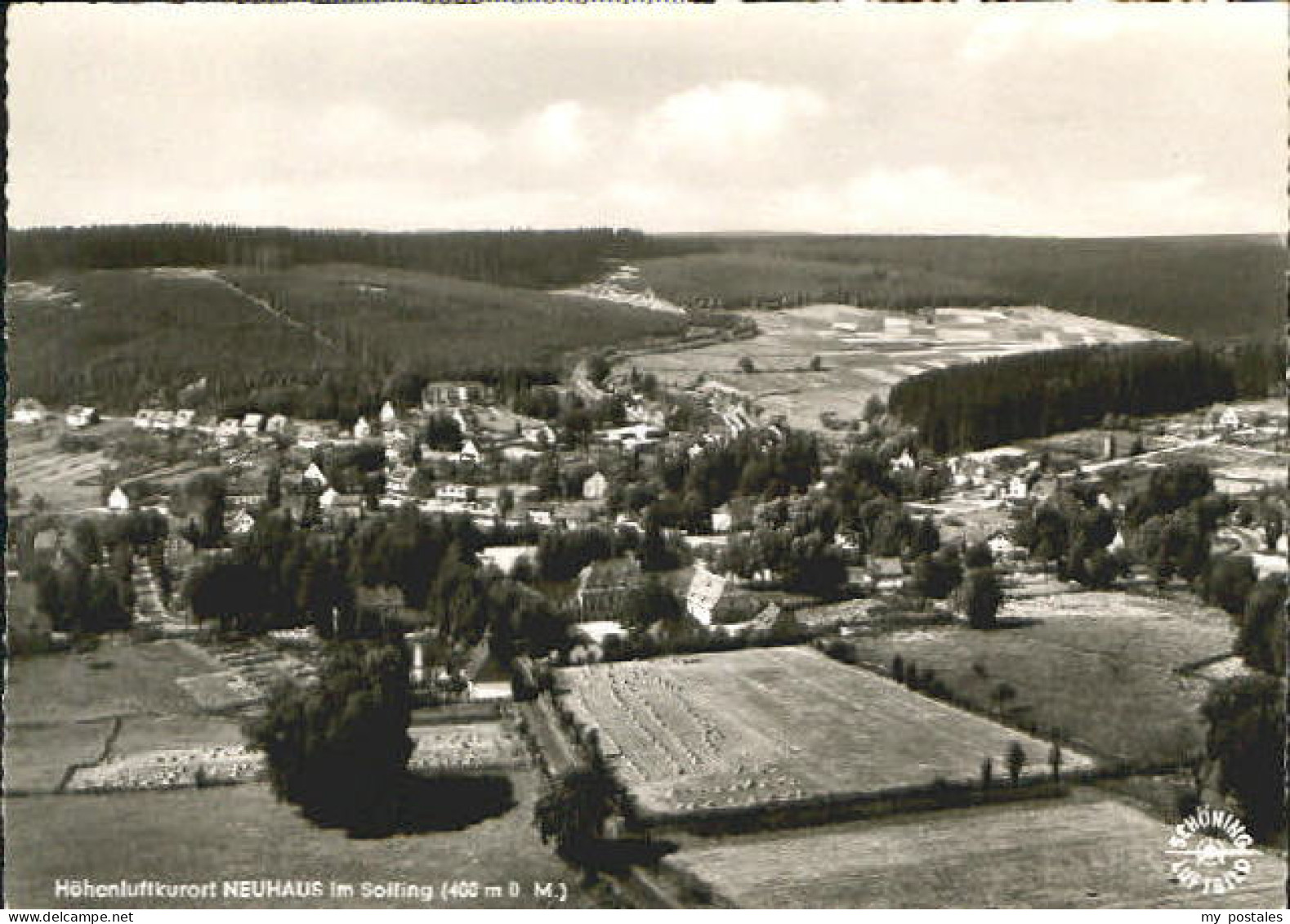 Neuhaus Solling Neuhaus Sollingen Fliegeraufnahme