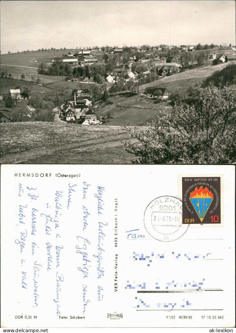 Neuhermsdorf-Hermsdorf Erzgebirge HERMSDORF (Osterzgeb.) zur DDR-Zeit 1983