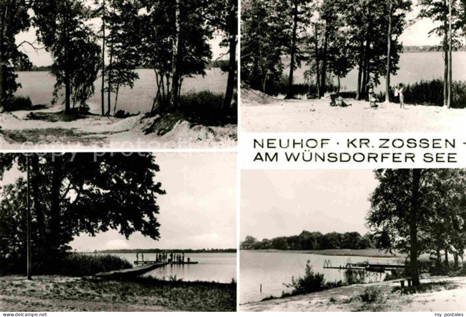 Neuhof Zossen Partien am Wuensdofer See