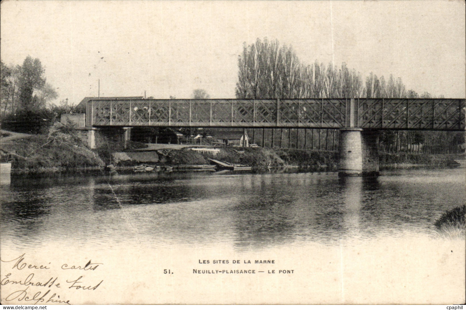 Neuilly Plaisance CPA Le pont