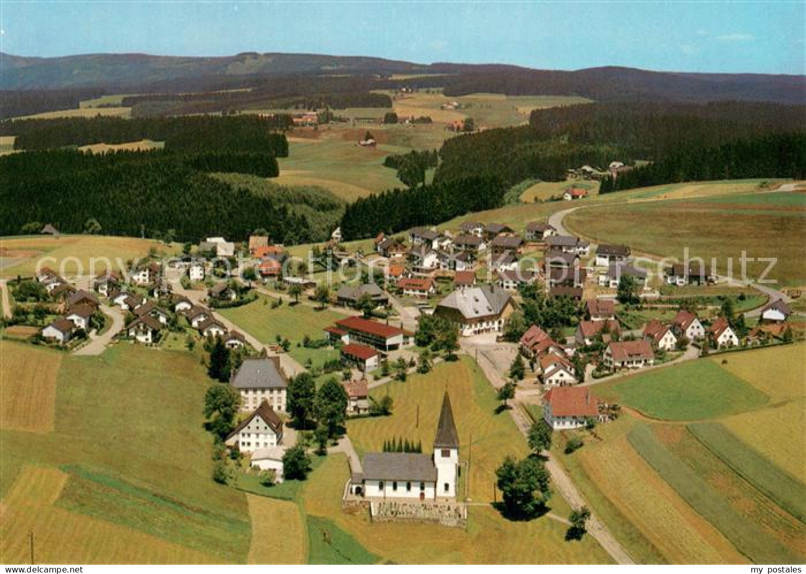 Neukirch Furtwangen Fliegeraufnahme
