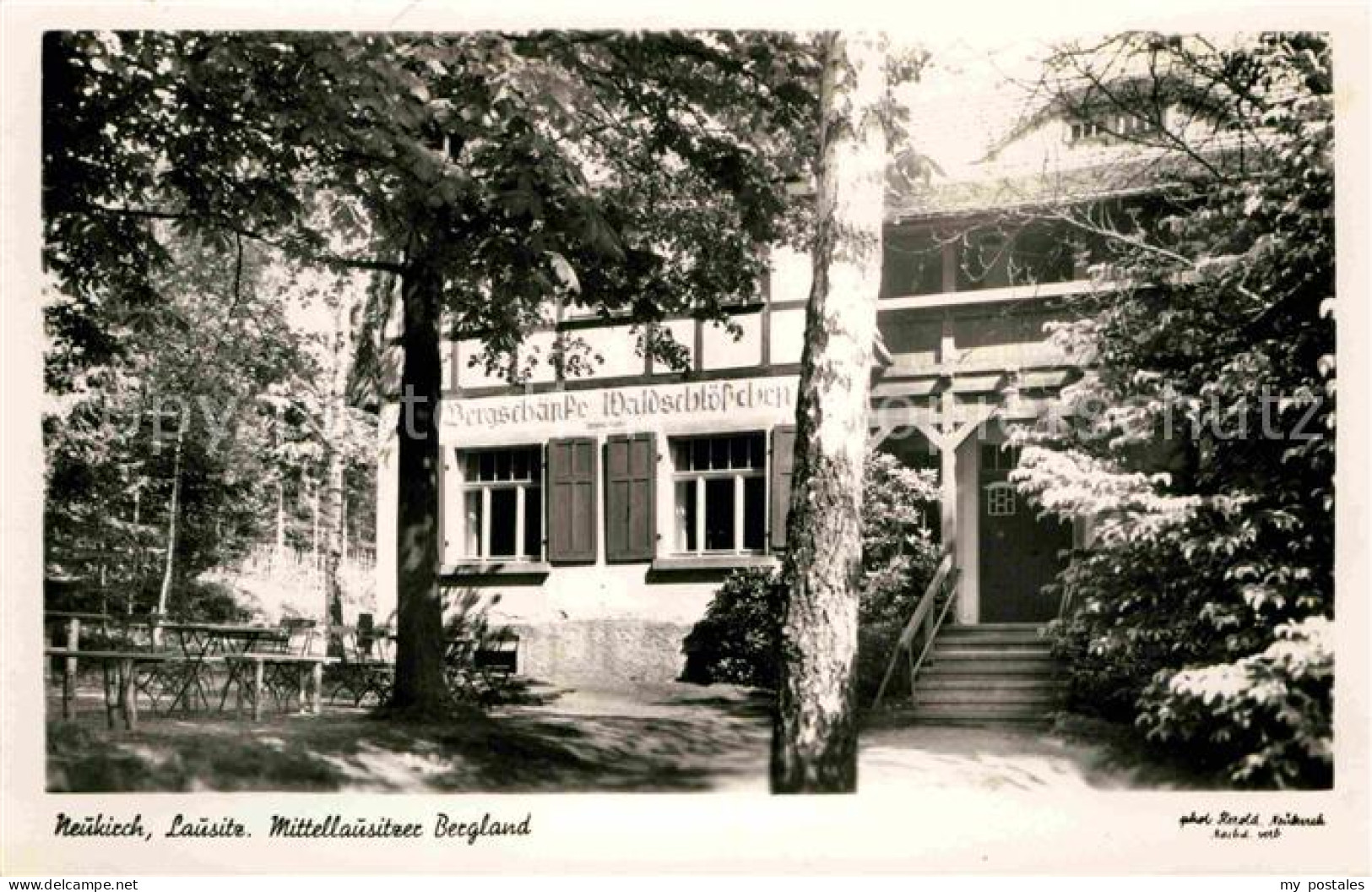 Neukirch Lausitz Bergschaenke Waldschloesschen Bergland