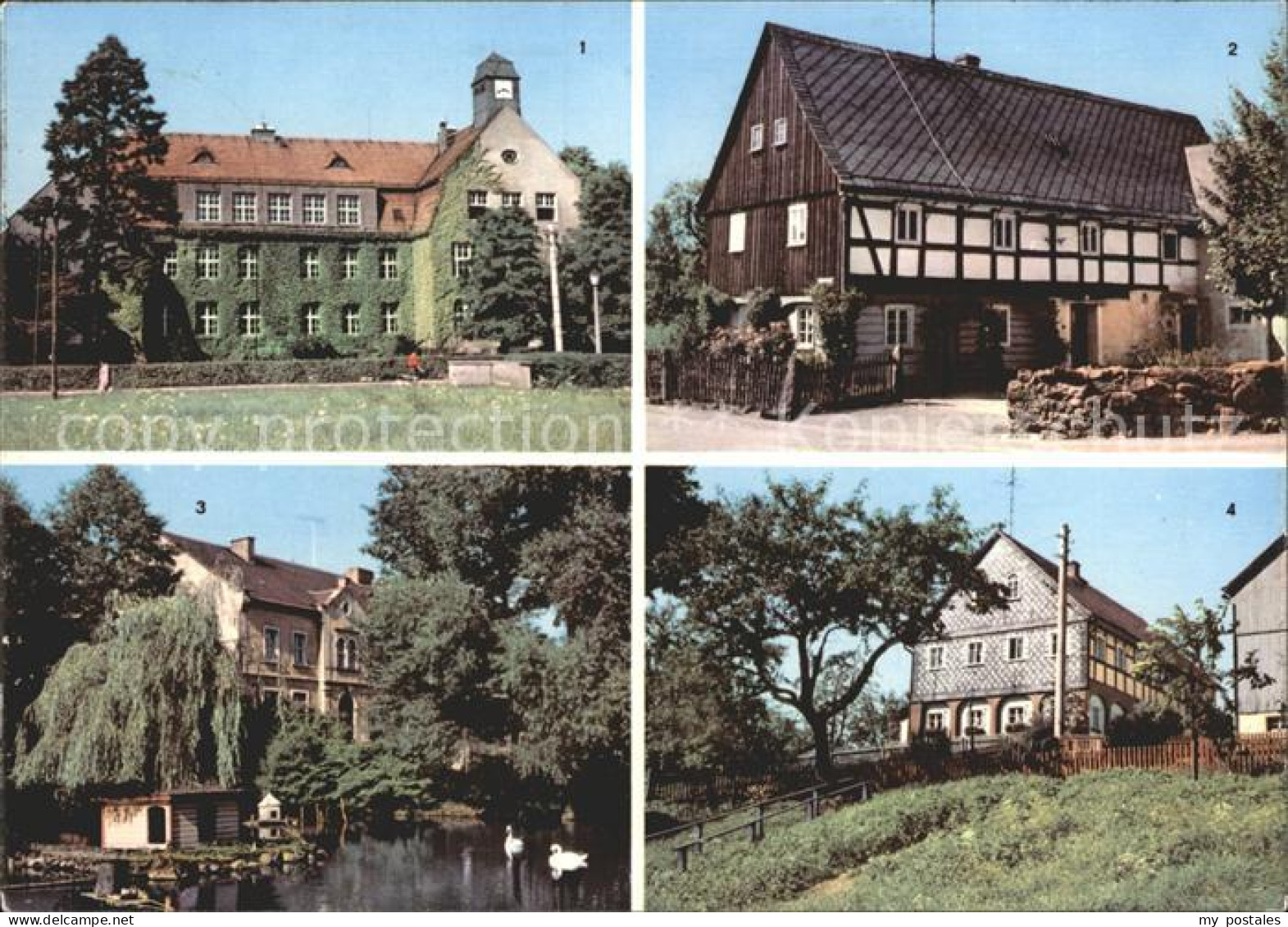 Neukirch Lausitz Lessingschule Schwanenteich